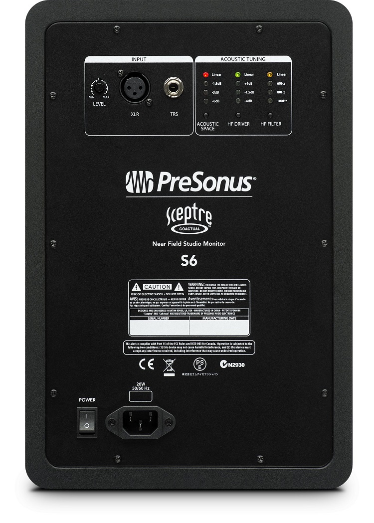 PRESONUS - Sceptre S6 استودیو مانیتور
